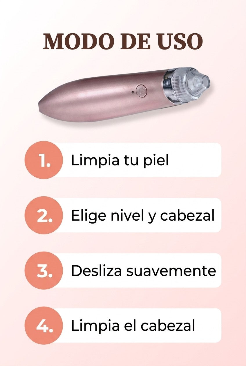 Modo de uso del extractor de puntos negros