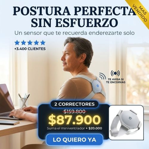 Corrector postura sensor