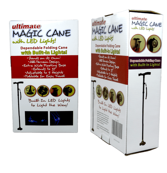 Bastón Plegable con Luz LED — Magic Cane
