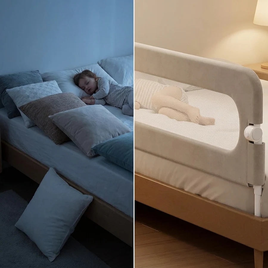 Adiós a la fila de almohadas en la orilla.